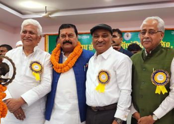 Co-op Minister attends AGM of Magadh DCCB