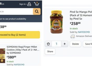 Nafed products available on Amazon