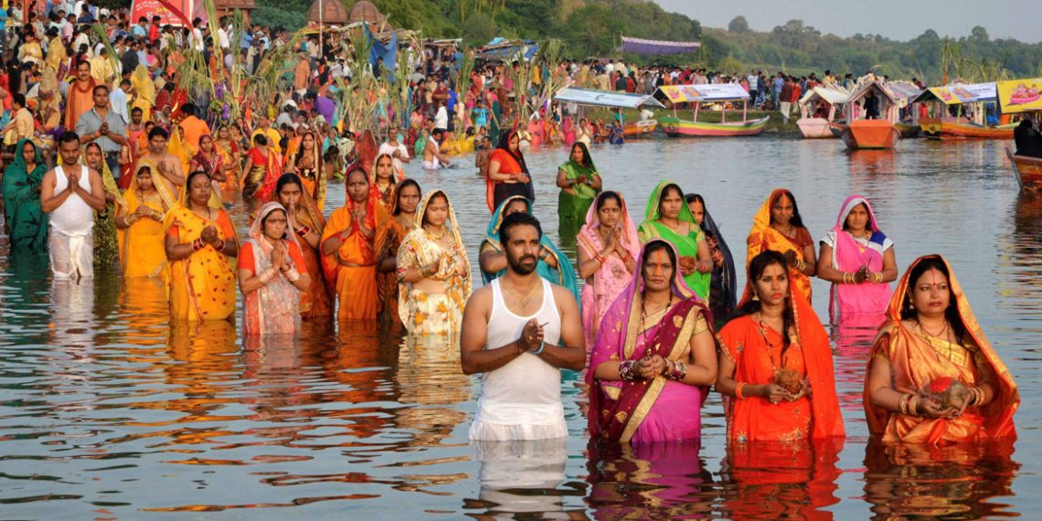 Cooperators celebrate Chhath; PM links it to Sun & solar energy