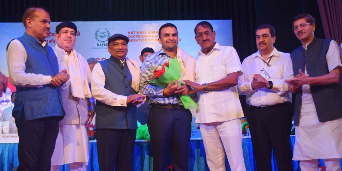 Vishal felicitated on becoming NCCF Chairman