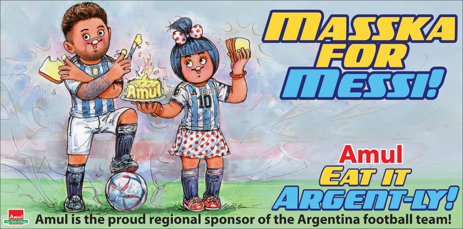 Amul to be sponsor of Argentina team for FIFA World Cup