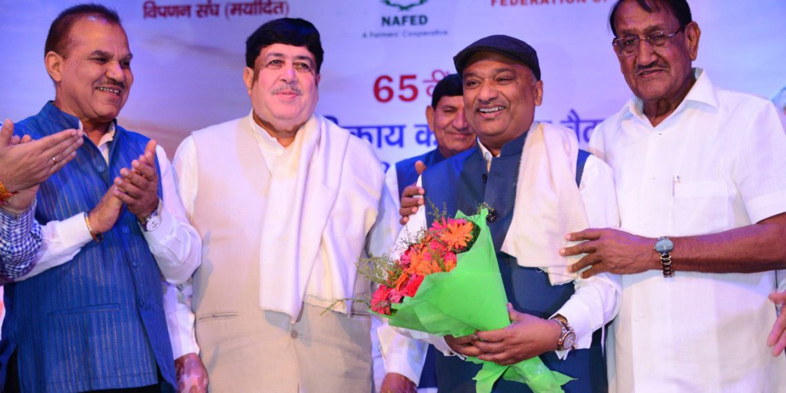 Nafed team facilitates Sunil on his rise in Bihar Assembly