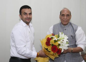 NCCF Chairman seeks support of Rajnath & Piyush