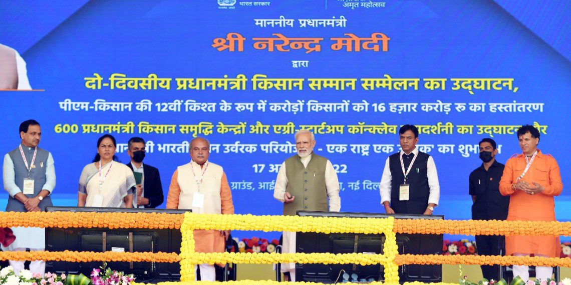 PM unveils measures for ensuring “ease of living for farmers”