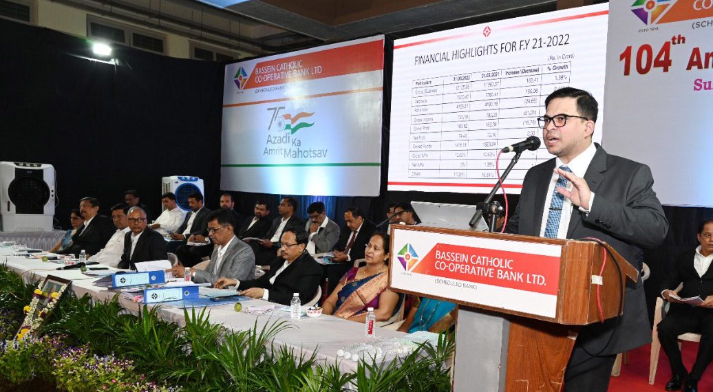 Bassein Catholic Co-op Bank crosses business mix of Rs 12K crores