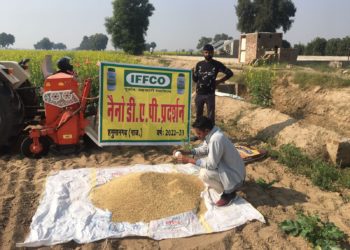 Trial of IFFCO’s Nano DAP on in Rajasthan