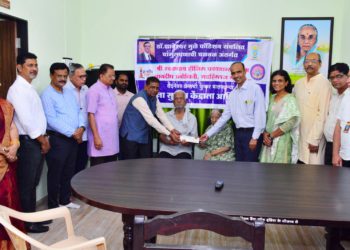 Ravalnath Co-op donates to Sanvedana Shushrusha Kendra