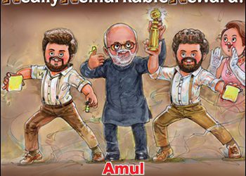 Amul celebrates success of Naatu Naatu
