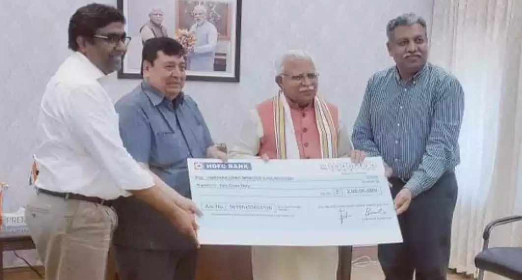 HAFED contributes Rs 10 crores to CM Fund