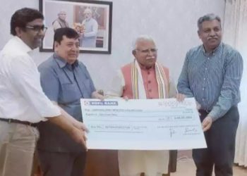 HAFED contributes Rs 10 crores to CM Fund