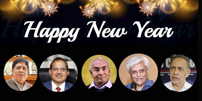 Co-operators cheers arrival of New Year; greet each other