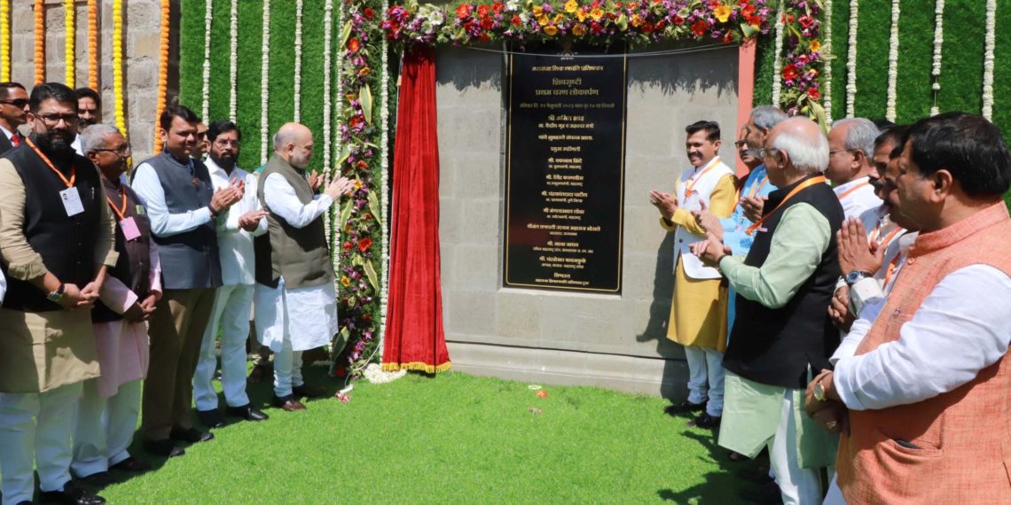 Shah inaugurates ‘Shiv Srishti’, a theme park based on life of Chhatrap Shivaji