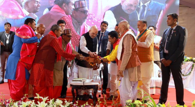 Shah lays foundation of 5th Nano Urea plant; lauds IFFCO’s efforts