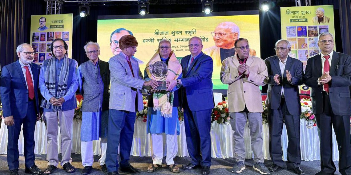 Accidental writer Jayanandan bags IFFCO Shukla Sahitya Samman