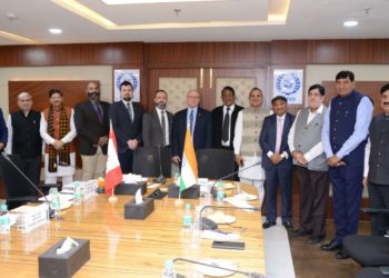 Delegation from Canada visits Nafed headquarters