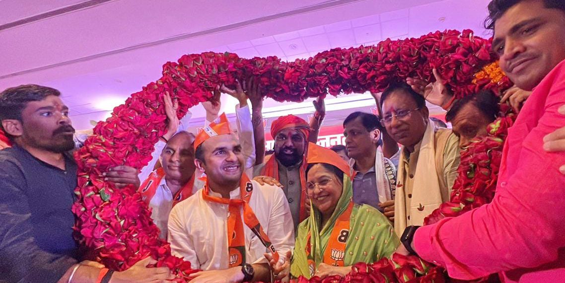 NCCF Chairman Vishal joins BJP in Patna