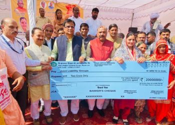 Jhajjar DCCB distributes cheques among women