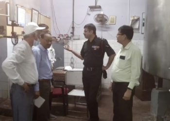 Army Corps inspects Alwar Milk Union