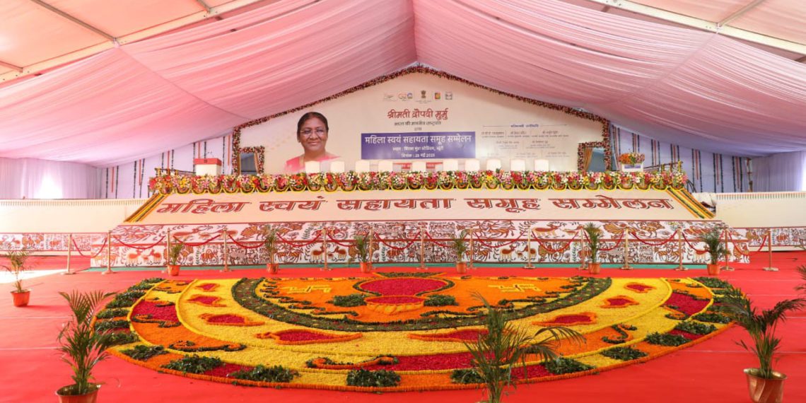 President Murmu at TRIFED event; thousands of women SHGs to attend