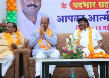 C P Joshi visits Chittorgarh District Co-op Consumer Store