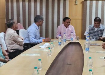 Rawat on visit to Vidisha DCCB in MP