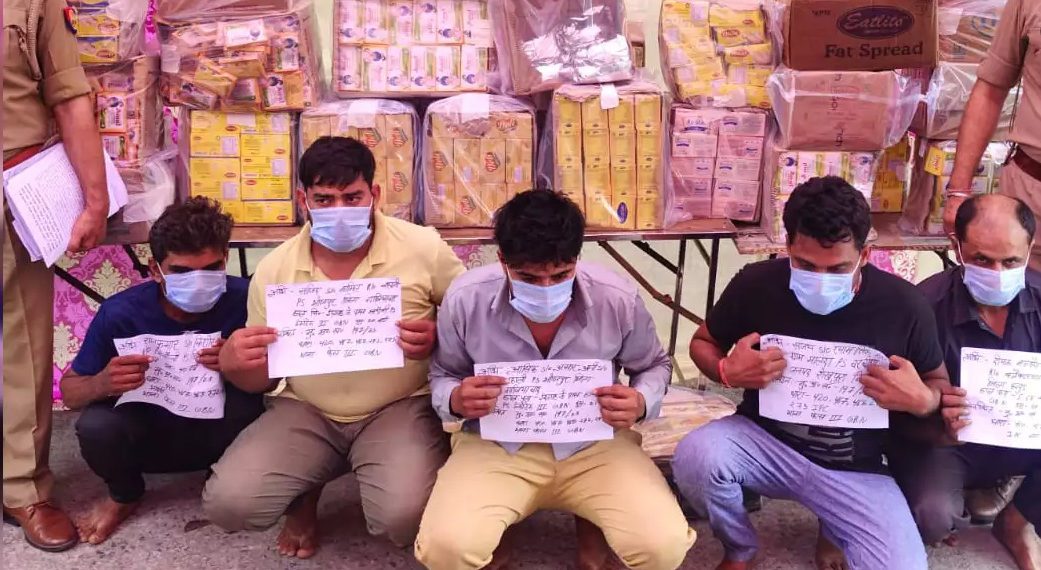 Noida police raids spurious Amul butter factory