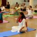 Vamnicom celebrates Yoga Day with Hema in the lead