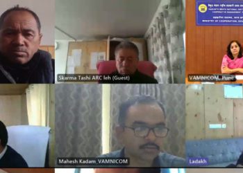 Vamnicom conducts Webinar for PACS of Leh & Ladakh