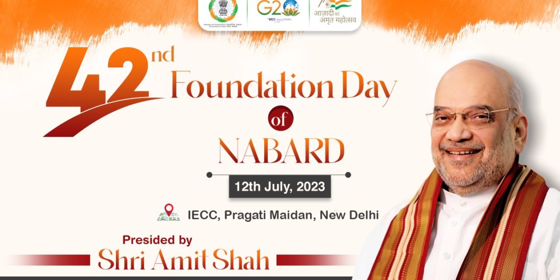 Shah to be Chief Guest at NABARD’s 42nd Foundation Day