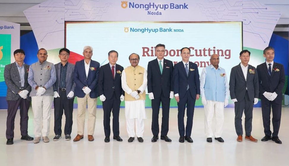 Nonghyup Bank opens branch in Noida; Yadav & Awasthi present