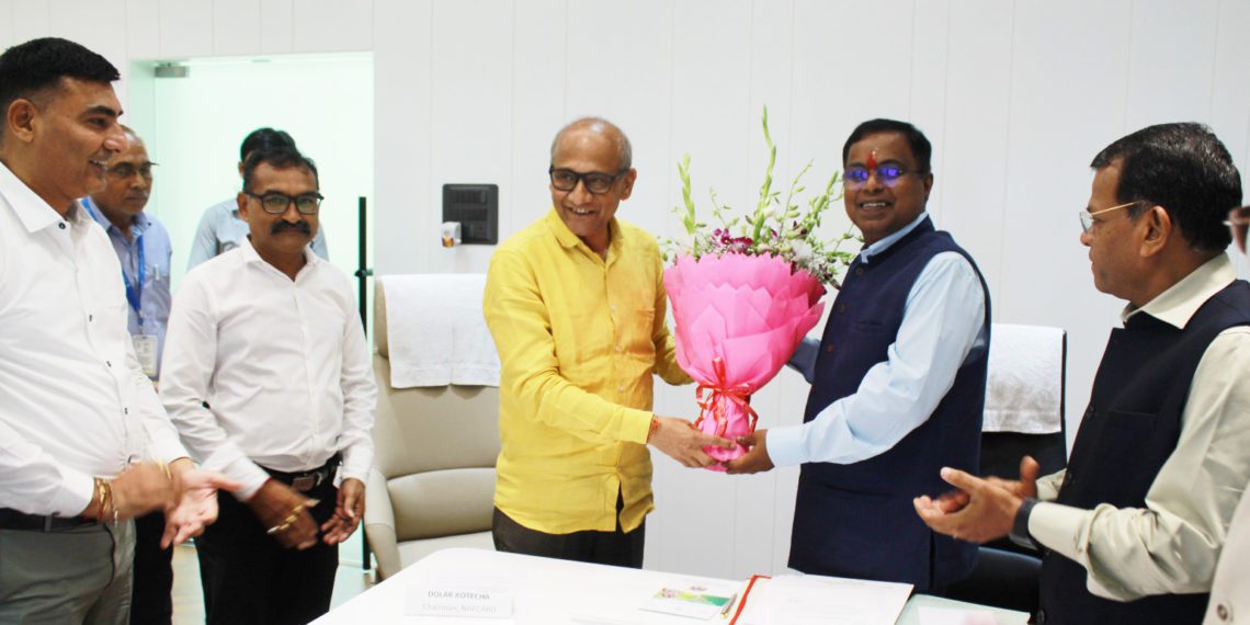 Nabard Chairman visits Gujarat’s Kheti Bank