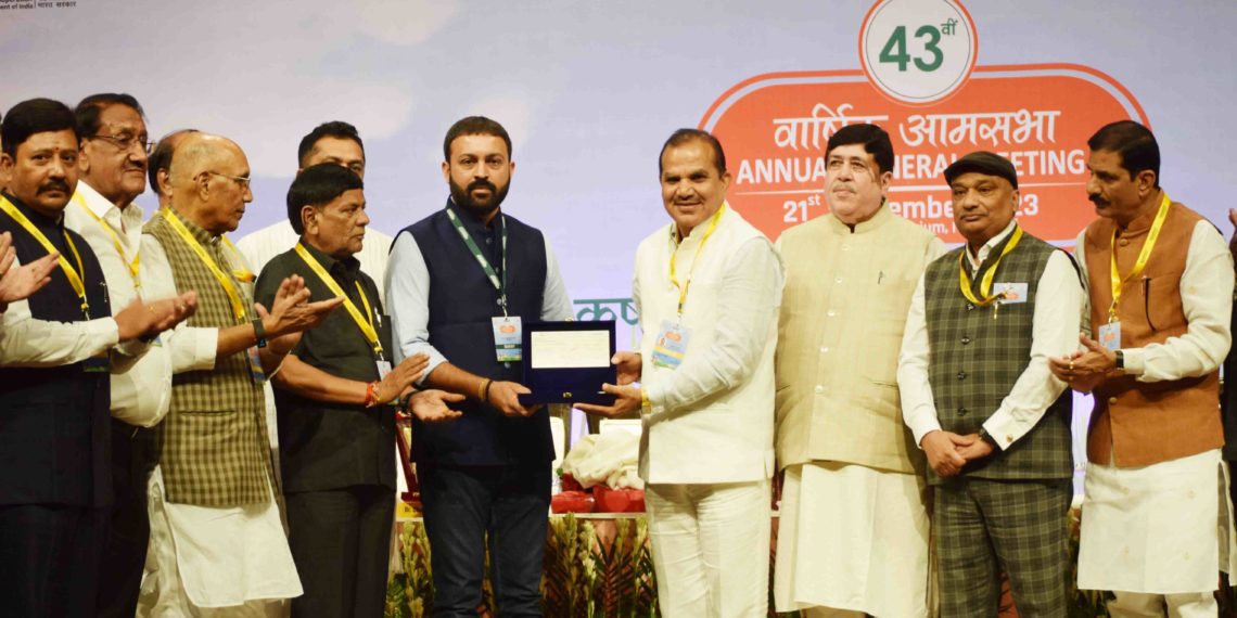 Gowda & Radadiya bag Kribhco’s prestigious awards