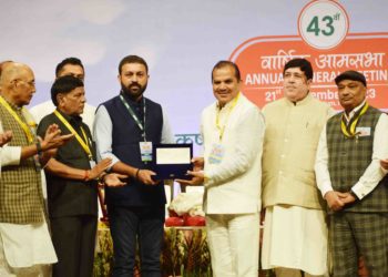 Gowda & Radadiya bag Kribhco’s prestigious awards