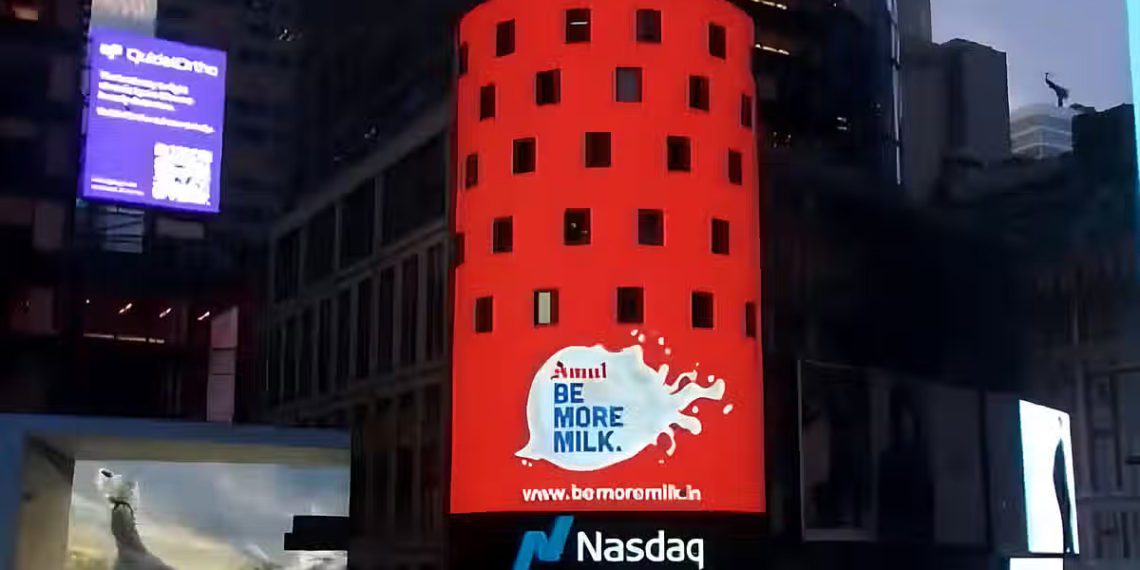 Amul campaign reaches Times Square in New York