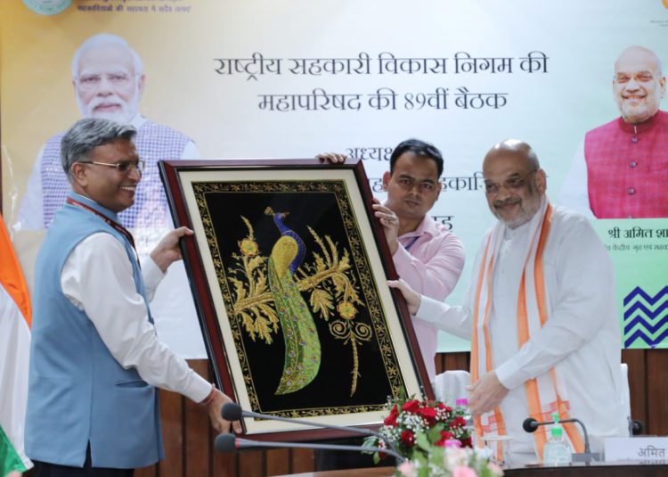 Shah lauds NCDC’s role; goads it to achieve Rs 1 lac crore target