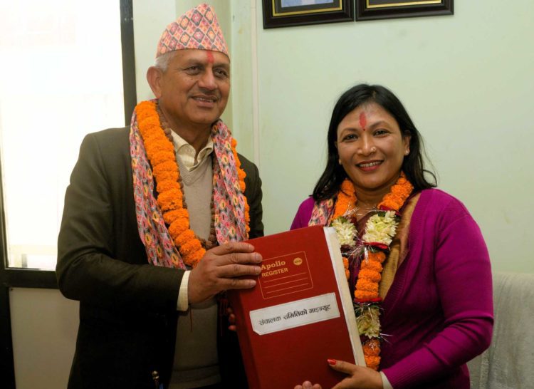 NCUI trained Om Devi breaks gender barriers, elected President of NCF