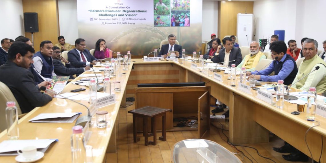 Niti Aayog interacts with FPOs; stresses its role in Viksit Bharat