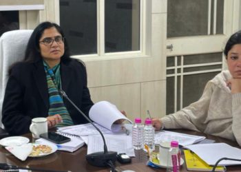 New Secretary Mrs Tyagi meets officials of co-op dept