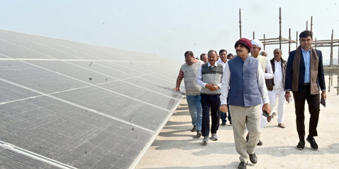 Banas Dairy instals Solar Plant in Varanasi