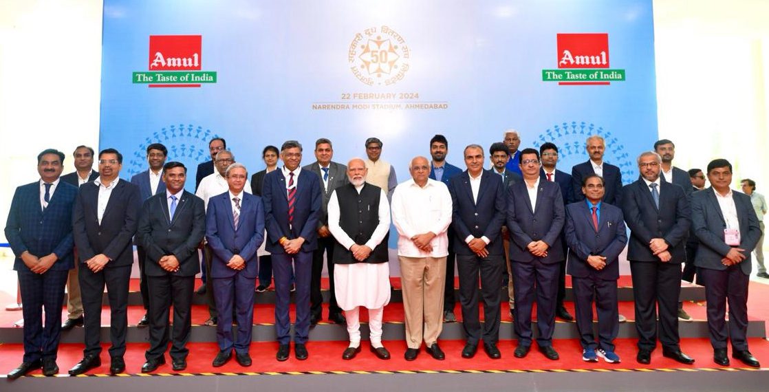 PM calls on Amul to become world’s largest dairy organization