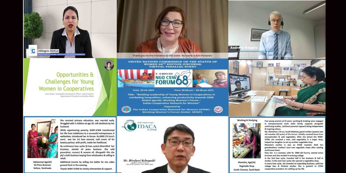 ICNW hosts UN’s 68th Session on Status of Women in Chennai