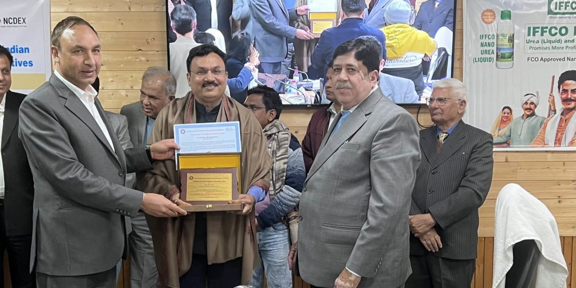 Amit Vyas, MD of Amul Dairy felicitated