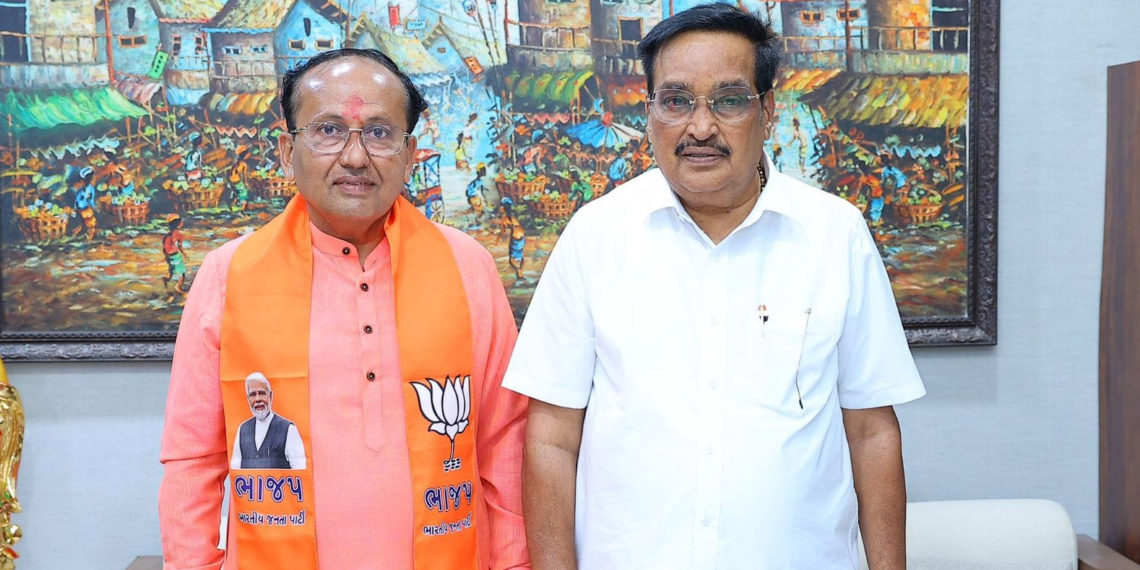 Surat People’s Co-op Bank Ex Chairman Dalal wins LS poll unopposed