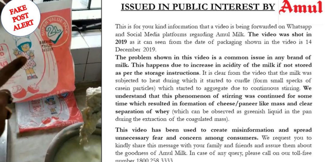 Amul dubs Maneka’s allegation on Slaughter House “Fake News”