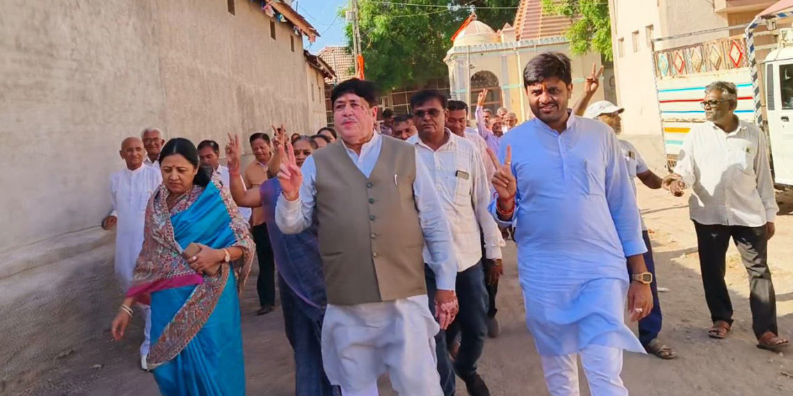 Sanghani casts votes; appeals for 100% voting