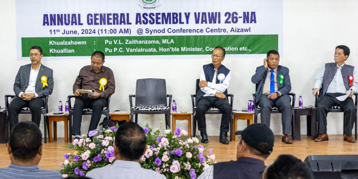 Minister attends AGM of Mizoram State Co-op Bank