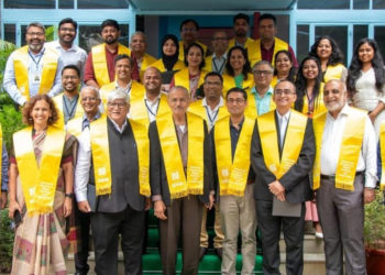 SVC Bank Vice-Chairman and SUCO Bank Chairman complete course of NIBM