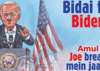 Amul doodle on Biden, a hit  among social media enthusiasts