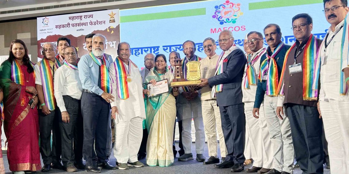 Maha credit co-ops felicitated at grand event in Hyderabad