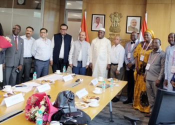 Guinea’s Minister meets Bhutani; IFFCO MKD present